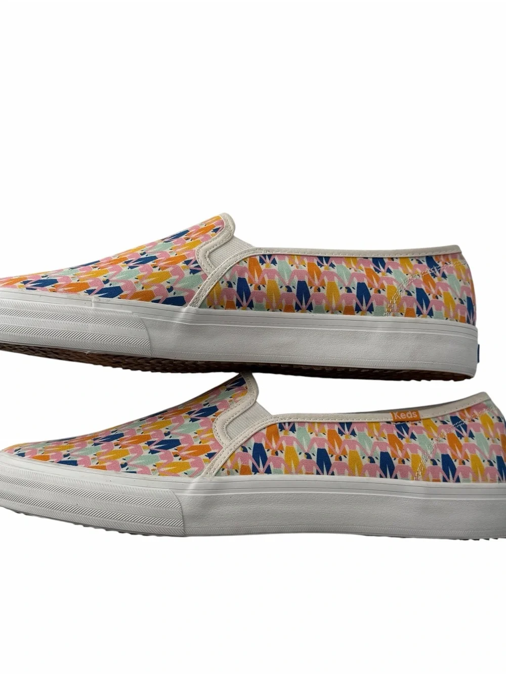 Keds Women’s Double Decker Rainbow Slip-On Sneakers